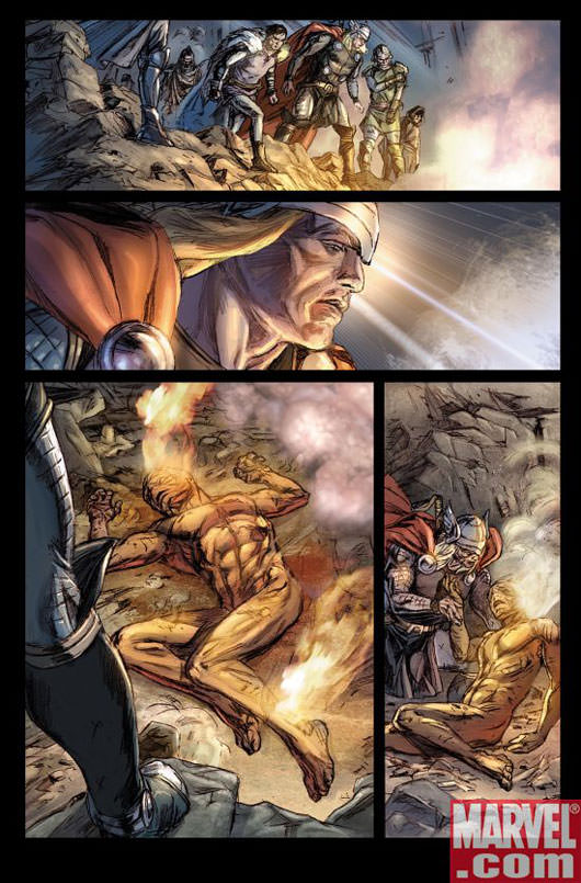 Secret Invasion: Thor #1 Preview Images