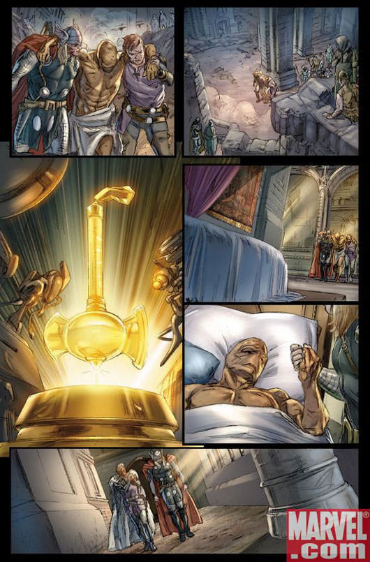 Secret Invasion: Thor #1 Preview Images