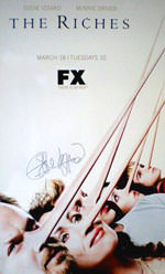 The Riches Autographed Poster