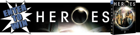 Enter to win an autographed copy of HEROES Season 2 on DVD