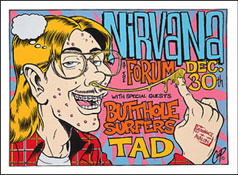 Coop's Nirvana Concert Poster (1994)