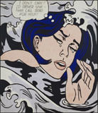 Roy Lichtenstein's Drowning Girl (1963)