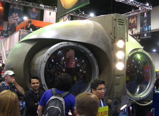 SDCC 2008 Watchmen News: Full-Sized Nite Owl Ship