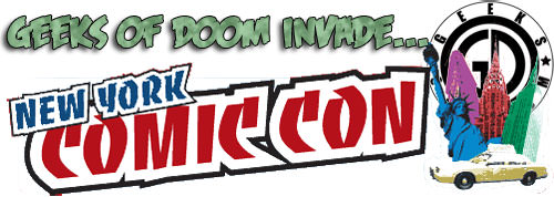 Geeks of Doom invade New York Comic Con