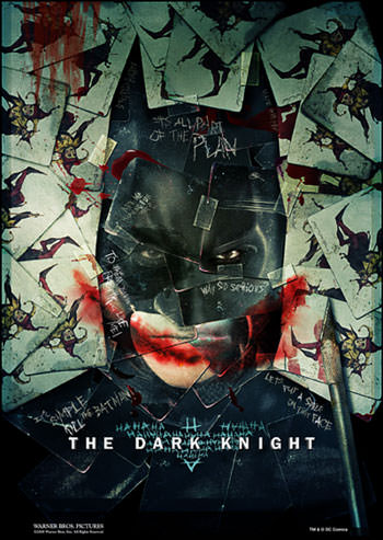 The Dark Knight Joker Cards poster TDK