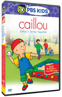 Caillou's Family Favorites DVD Caillou's Family Favorites DVD