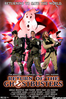 Return Of The Ghostbusters movie poster