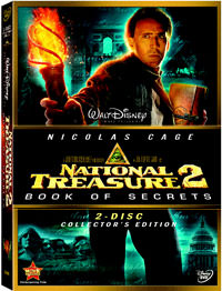 National Treasure: Book of Secrets 2-disc DVD National Treasure 2