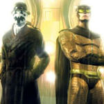 Watchmen – The End Is Nigh game images. Rorschach and Nite Owl