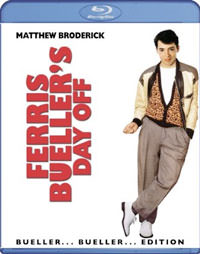 Ferris Bueller's Day Off Blu-Ray dvd Ferris Bueller's Day Off Blu-Ray dvd