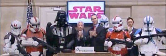 starwars new york stock exchange