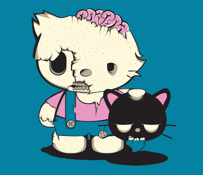 Zombie Hello Kitty