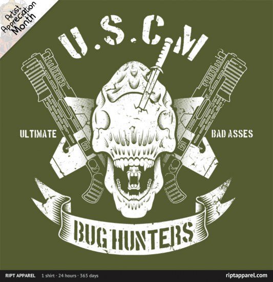 Aliens Bug Hunters Shirt