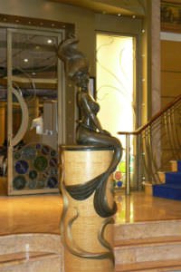 disney wonder ariel statue