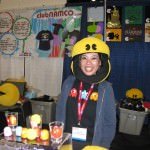 NYCC 09: Scenes from the Convention Floor: Pac Man Hats