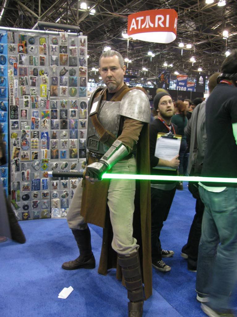 NYCC 09: Scenes from the Convention Floor: Jedi