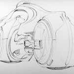 Tron Legacy Viral Campaign: Concept Art for the Next Generation LightCycle 05