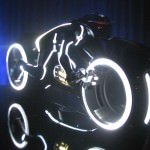 Tron Legacy Viral Campaign: A Real Live Next Generation LightCycle on Display at Flynn's Arcade 01