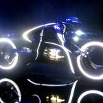 Tron Legacy Viral Campaign: A Real Live Next Generation LightCycle on Display at Flynn's Arcade 03