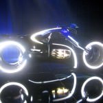 Tron Legacy Viral Campaign: A Real Live Next Generation LightCycle on Display at Flynn's Arcade 05
