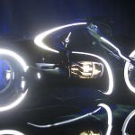 Tron Legacy Viral Campaign: A Real Live Next Generation LightCycle on Display at Flynn's Arcade 06