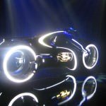 Tron Legacy Viral Campaign: A Real Live Next Generation LightCycle on Display at Flynn's Arcade 07