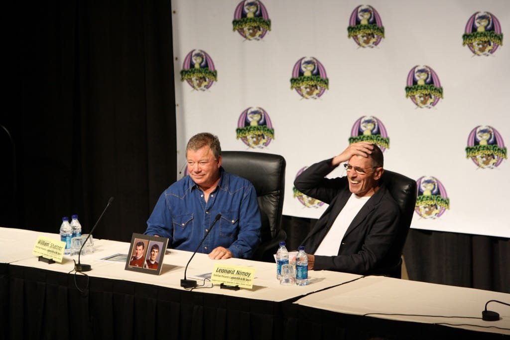William Shatner Leonard Nimoy DragonCon 2009