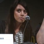 SDCC 2010: Scott Pilgrim vs. The World Panel: Aubrey Plaza and Kieran Culkin 02