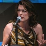 SDCC 2010: Resident Evil: Afterlife panel: Milla Jovovich 08