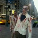 Walking Dead zombies invade NYC - Penn Station