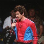 SDCC 2011: The Amazing Spider-Man panel: Andrew Garfield shows up in Spider-Man outfit