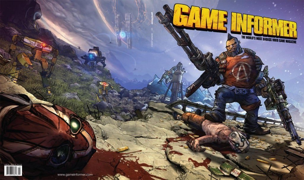 Borderlands 2 Game Informer cover