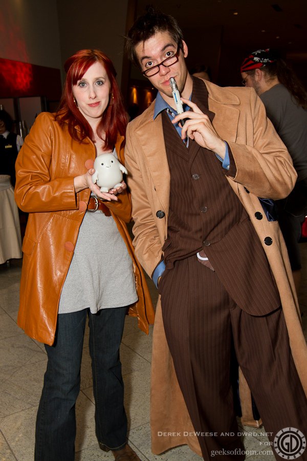 Doctor and Donna Noble – Doctor Who Cosplay At Dragon*Con 2011