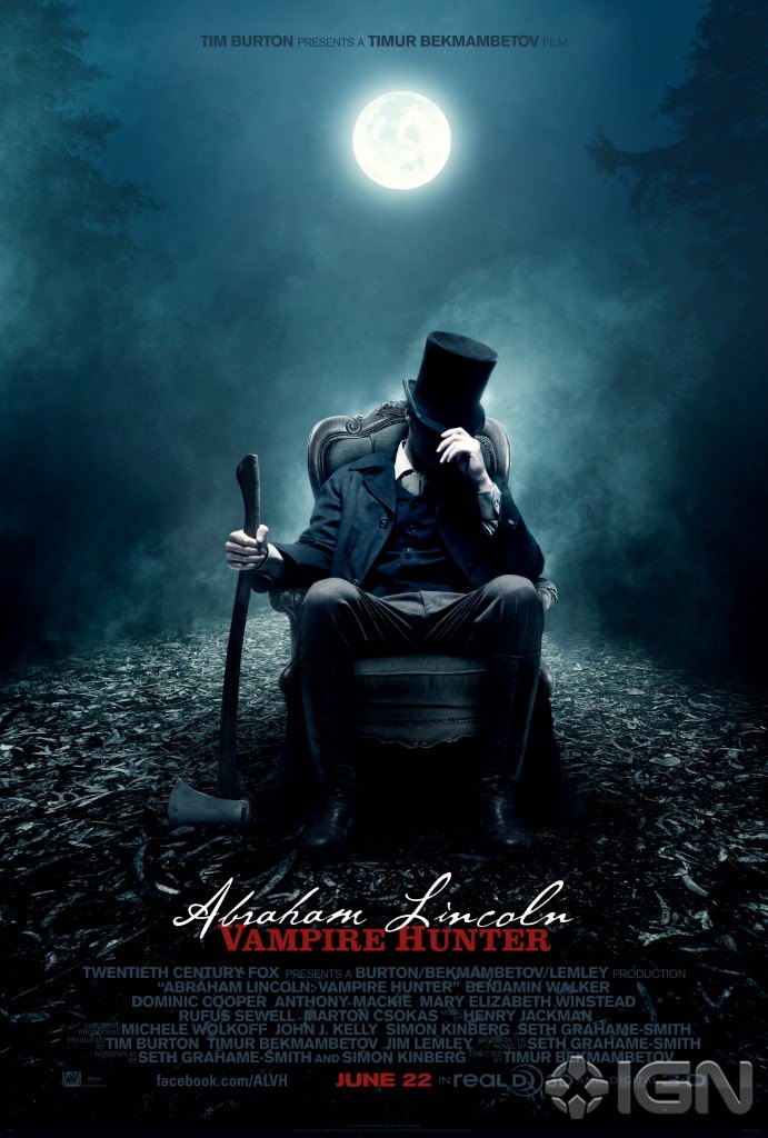 Abraham Lincoln: Vampire Hunter Poster #1