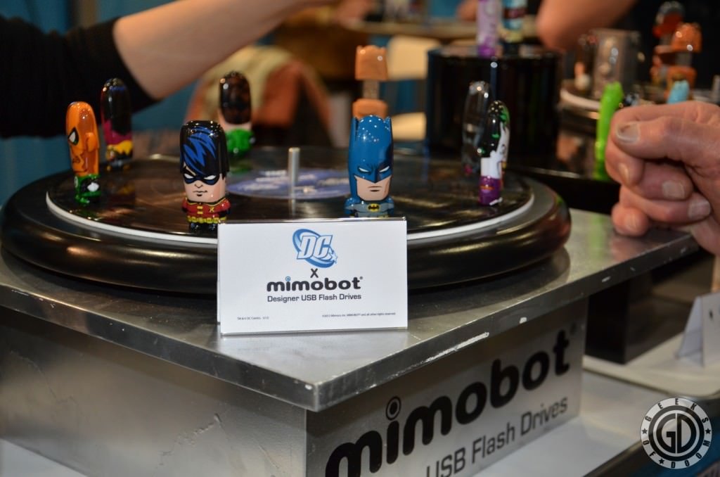 NYC 2012 Toy Fair: DC Mimobots USB Flash Drives