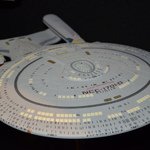 NYC 2012 Toy Fair: Star Trek U.S.S. Enterprise NCC-1701-D model