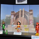 NYC 2012 Toy Fair: Just-Us League of Stupid Heroes, Series 2: Alfred as Green Lantern, Wonder Woman, and The Flash