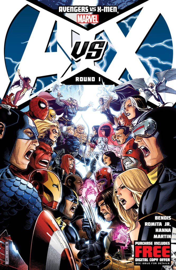 Avengers vs X-Men Cover