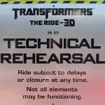 Universal Studios Hollywood: Transformers: The Ride 3D