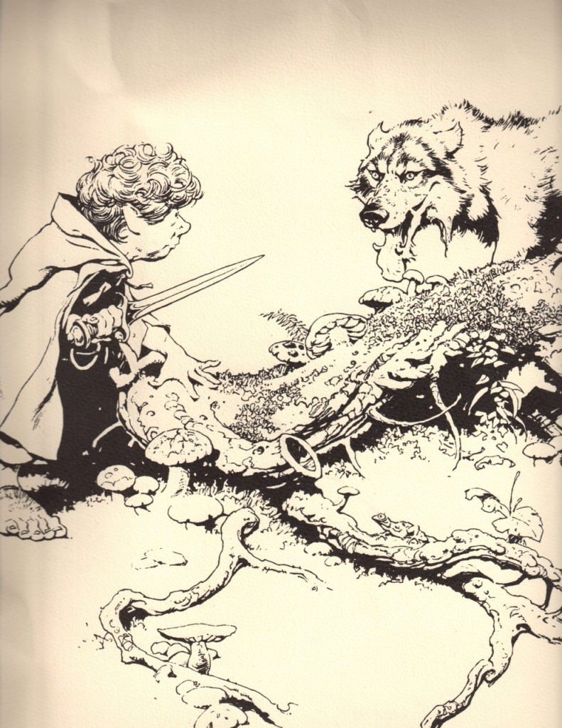 Frank Frazetta - Lord of the Rings Illustration