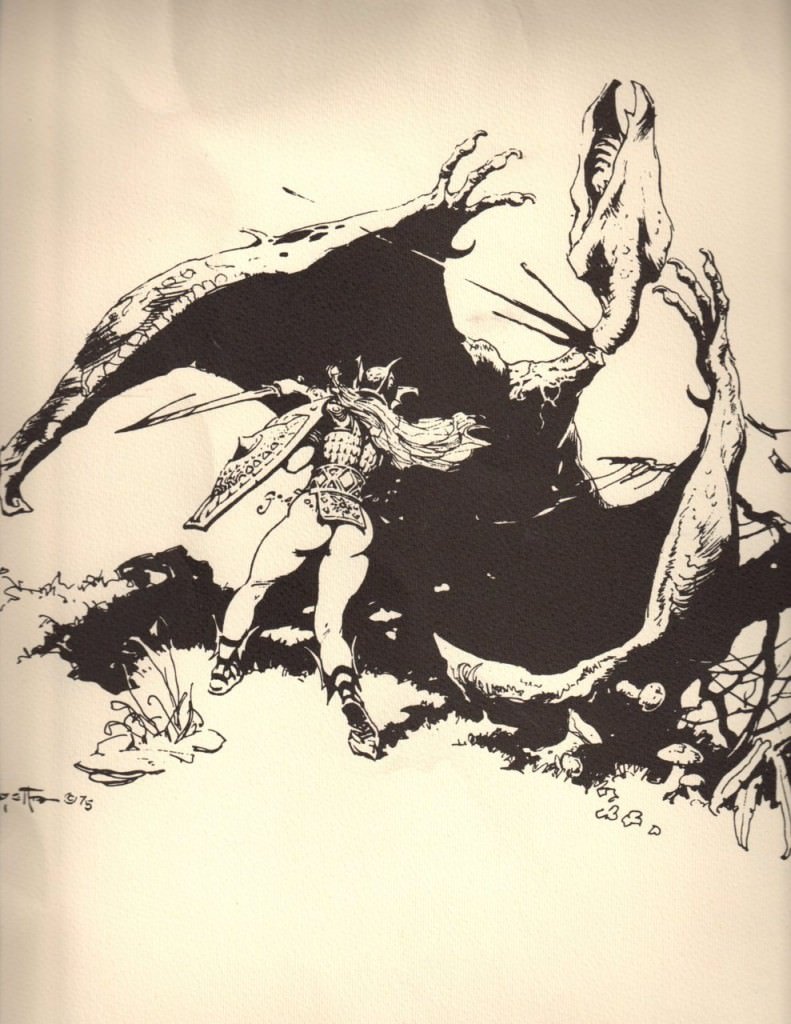 Frank Frazetta - Lord of the Rings Illustration