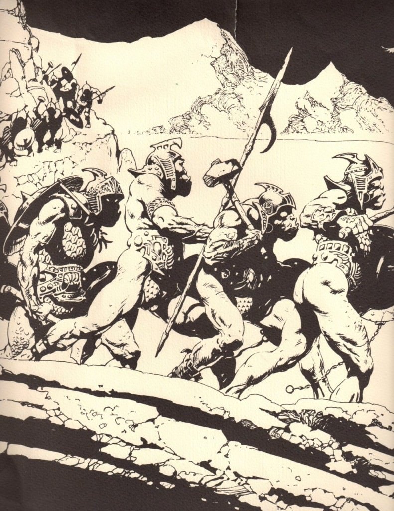 Frank Frazetta - Lord of the Rings Illustration