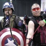 MCCC 2012 Cosplay: Captain American and Hawkeye