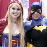MCCC 2012 Cosplay: Supergirl, Batgirl, Scarlet