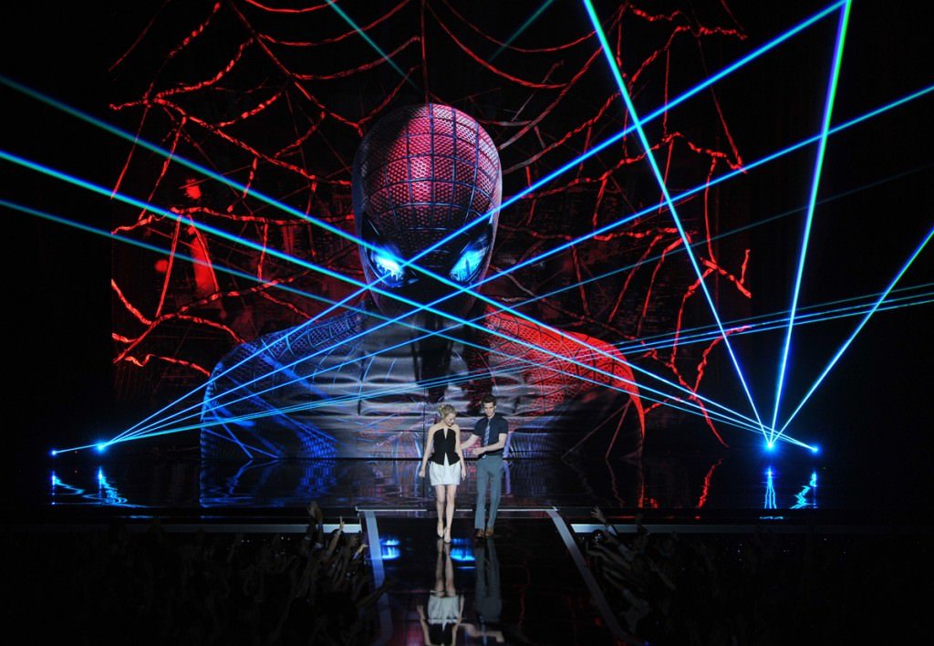 The Amazing Spider-Man Andrew Garfield Emma Stone 2012 MTV Movie Awards