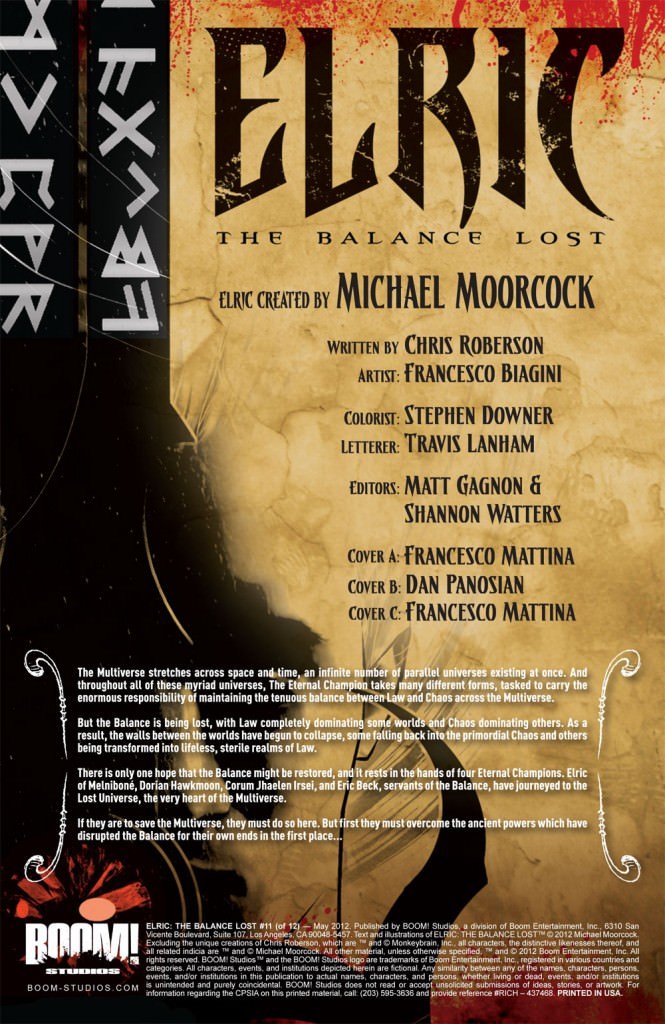 Elric: The Balance Lost #11 preview page 04