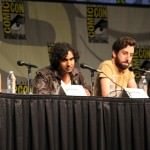 SDCC 2012: Big Bang Theory panel: Kaley Cuoco, Kunal Nayyar, Simon Helberg, Melissa Rauch