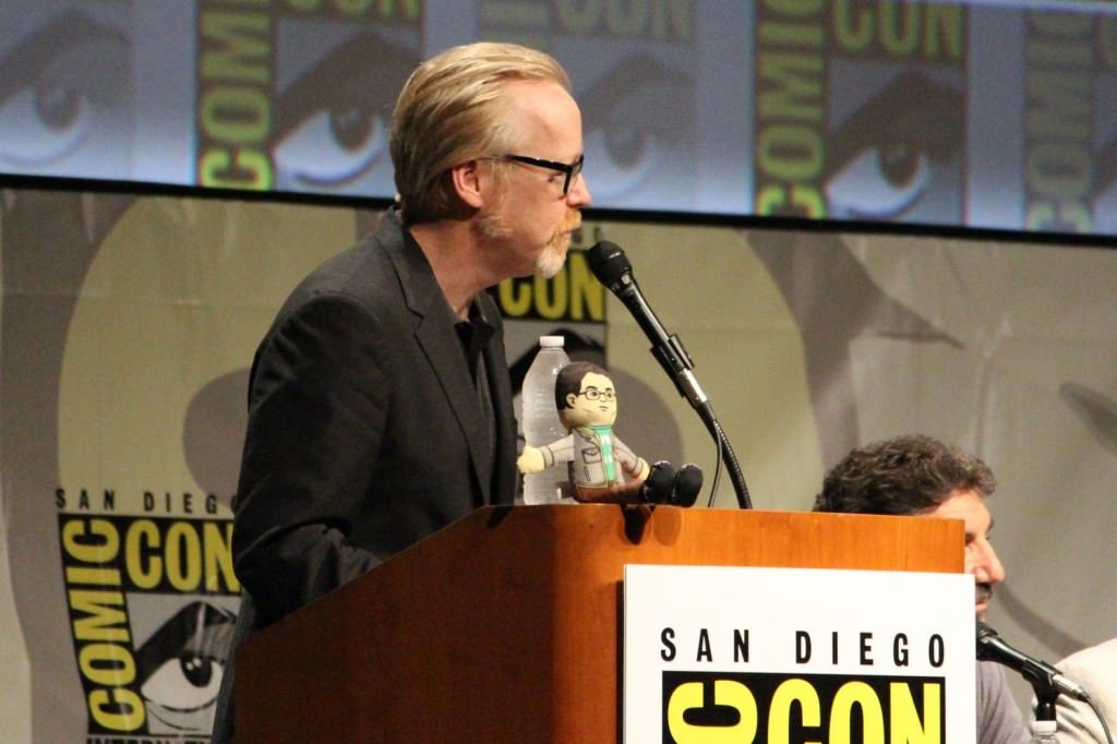 SDCC 2012: Big Bang Theory panel: moderator Adam Savage