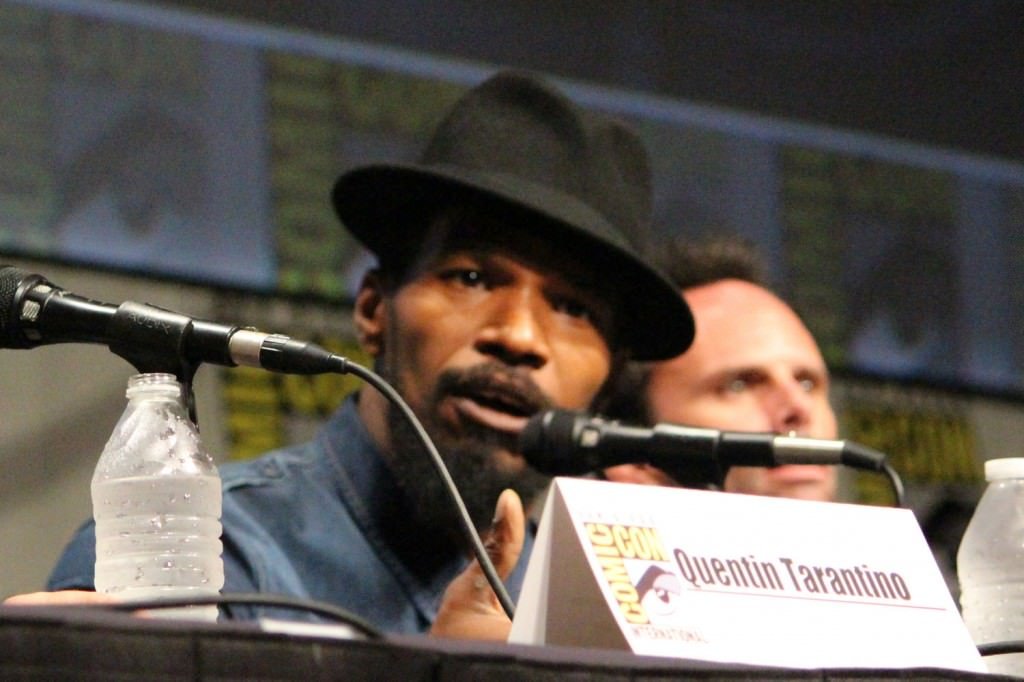 SDCC 2012: Django Unchained panel: Jamie Foxx