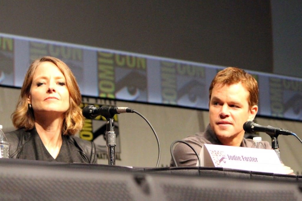SDCC 2012: Elysium panel: Jodie Foster, Matt Damon